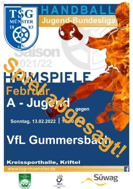 2022-02-11 Spielabsage VfL Gummersbach aktualisiert
