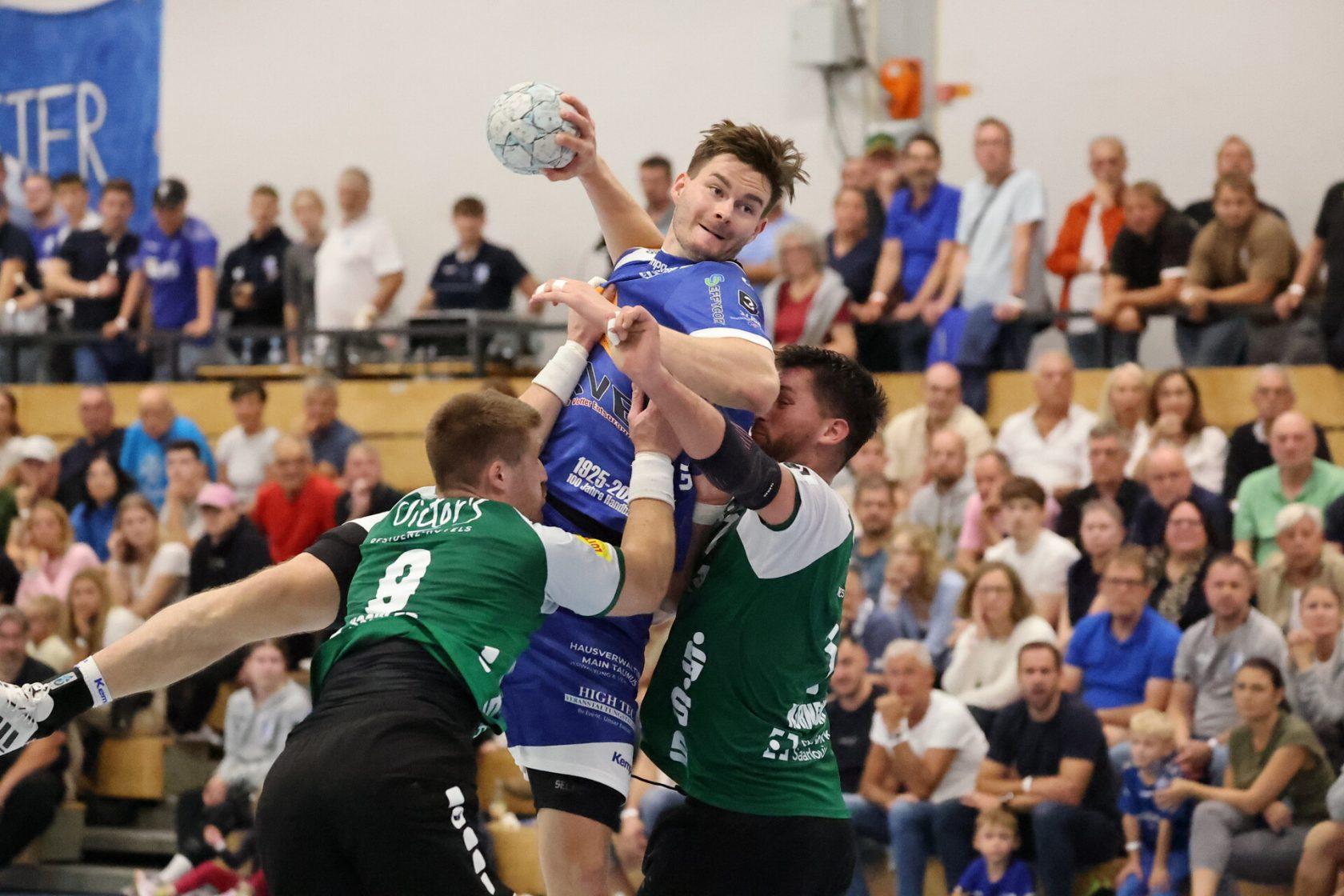 Jonas Schneider trug mit 5 Toren wesentlich zur Wende im Spiel der TSG Münster bei Jonas Schneider trug mit 5 Toren wesentlich zur Wende im Spiel der TSG Münster bei