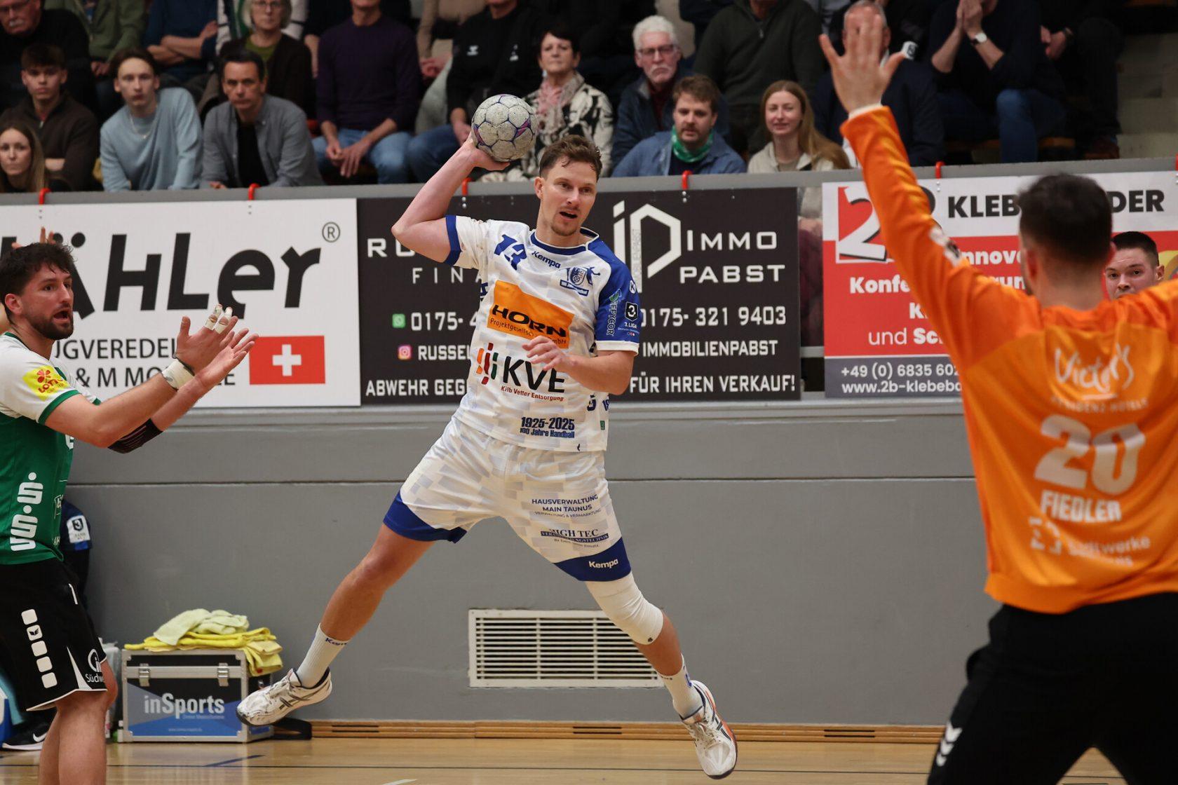 Er brachte Ordnung in Spiel der TSG Münster beim Auftritt bei der HG Saarlouis - Jonas Ulshöfer (1)